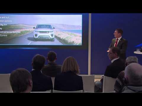 Jaguar Land Rover - GVs Media Briefing at Geneva Motor Show 2015 | AutoMotoTV