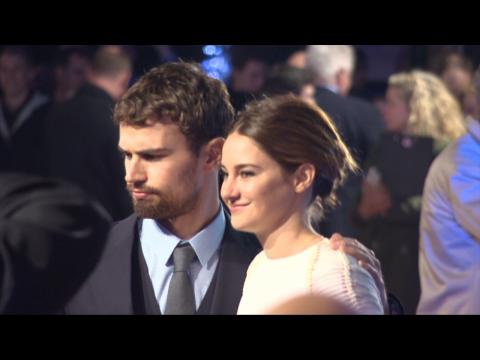 Theo James, Shailene Woodley Stun At 'Insurgent' World  Premiere