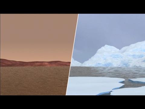 Study shows Mars once had more water than Arctic