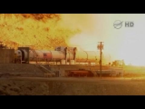 NASA test-fires rocket motor for deep space