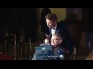 Eddie Redmayne celebrates BAFTA win with Stephen Hawking