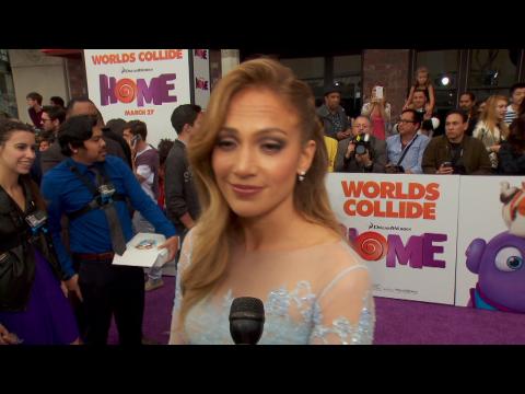 Jennifer Lopez Stuns And Gets Personal At 'Home' Premiere