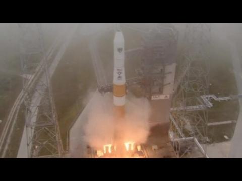 Rocket blasts off carrying U.S. Air Force GPS satellite