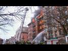 Building collapses, burns in New York's East Village - authorities