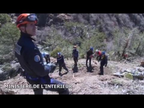 First ground video from site of Germanwings plane crash