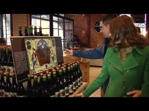 Ukrainian brewery uses world leaders to promote its beers