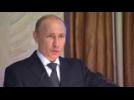Putin says Russia will never give in to pressure