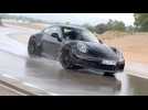 Development Porsche 911 - Testing Wet Handling Circuit