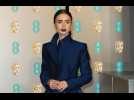 Lily Collins loves binge watching movies