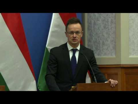 Hungarian FM accuses West of 'enormous hypocrisy' over Russia