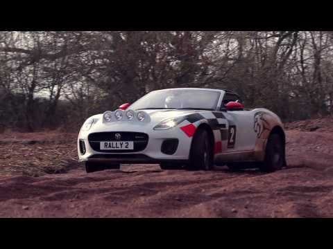 Jaguar F-TYPE Rally Car Off-road Preview