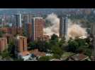 DRONE IMAGES: Colombia demolishes former Escobar fortress