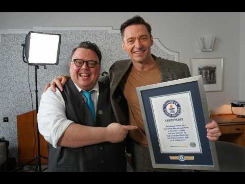 Hugh Jackman is a Guinness World Record holder