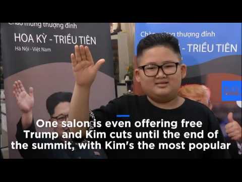 Trump and Kim become Hanoi style icons ahead of summit