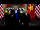 US President Trump meets Vietnamese counterpart in Hanoi