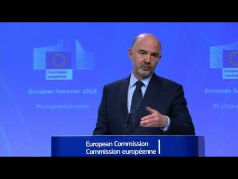 Pierre Moscovici tells Italy to sort out its public finances