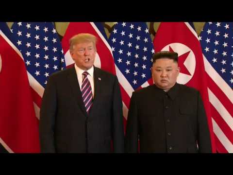 Trump, Kim meet in Hanoi for second round of talks