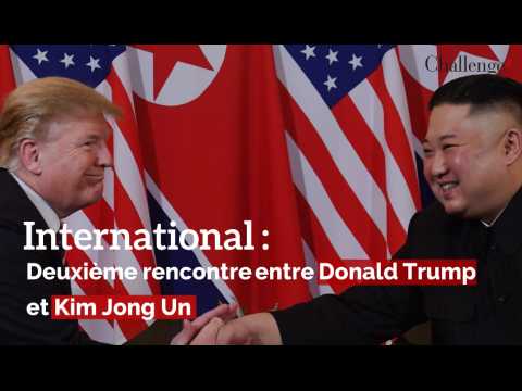 International : Deuxième rencontre entre Donald Trump et Kim Jong Un 