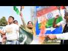 Protest held outside Pakistan High Commission in Delhi - Label : AFPTV - First images - Category : News