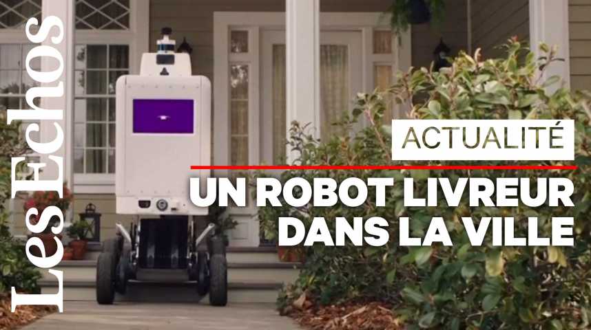 Illustration pour la vidéo FedEx va tester un robot-livreur autonome aux Etats-Unis