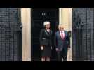 Britain's May hosts Jordanian King at Downing Street - Label : AFPTV - First images - Category : News