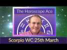 Scorpio Weekly Horoscope from 25th March - 1st April