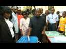 Guinea-Bissau president votes in legislative elections