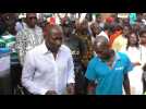 Former PM Simoes Pereira votes in Guinea-Bissau elections - Label : AFPTV - First images - Category : News