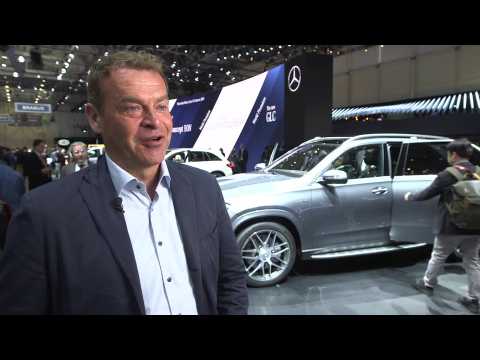 Mercedes AMG at Geneva Motor Show 2019 - Tobias Moers, Chief Executive of Mercedes AMG