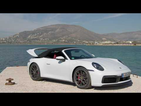 Porsche 911 Carrera S Cabriolet Design in Carrara White Metallic