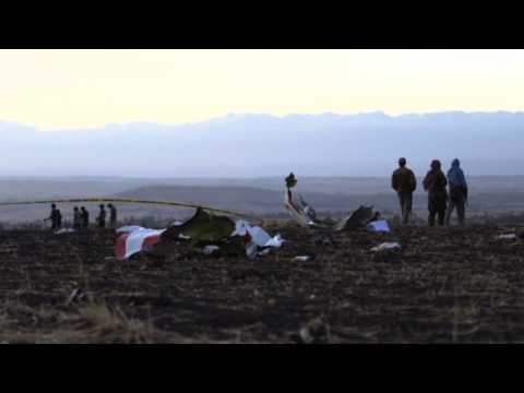 Search operation underway at Ethiopia plane crash site