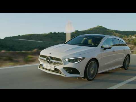Mercedes-Benz CLA Shooting Brake Driving Video