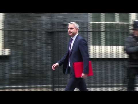 Ministers arrive for Cabinet meeting ahead of key Brexit vote