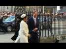 Royals arrive at Westminster Abbey to mark Commonwealth Day - Label : AFPTV - First images - Category : News