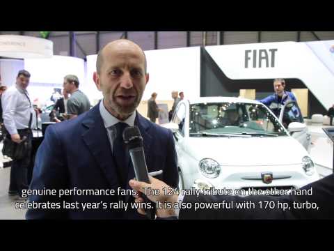 Fiat at Geneva Motor Show 2019 - Interview with Luca Napolitano