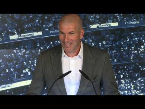 Zidane says is "very happy" to return as Real Madrid coach