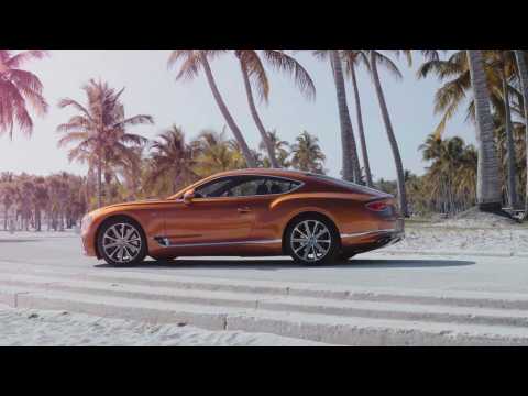 Bentley Continental GT V8 Coupe Preview in Orange Flame