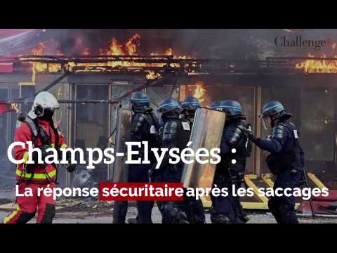 Champs-Elysées: la réponse sécuritaire du gouvernement