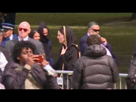 New Zealand PM at Friday Prayers to mark week after massacre