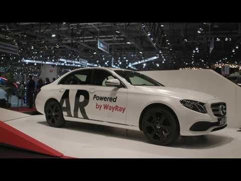 Augmented Reality in Cars presentation at Geneva 2019