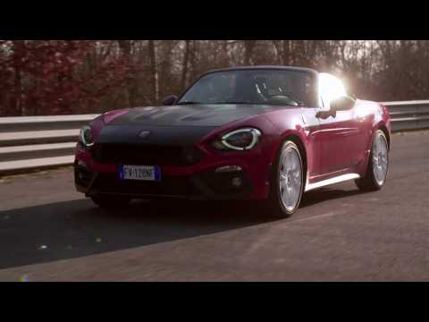 Abarth 124 Rally Tribute in Red Driving Video