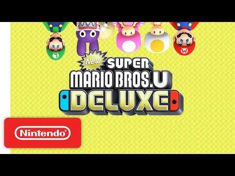 New Super Mario Bros. U Deluxe - Accolades Trailer - Nintendo Switch
