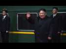 N. Korea's Kim arrives home after Trump summit