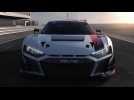 Audi R8 LMS and Audi R8 V10 performance quattro - Safety concept and drive train Animation