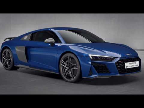 Audi R8 V10 performance quattro drivetrain Animation