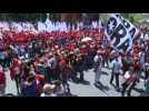 People gather in Caracas for pro-Maduro rally