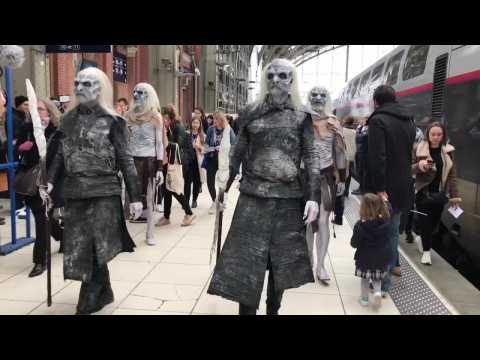 Les marcheurs blancs débarquent à Lille pour Series Mania