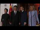 Macron receives Chinese president at Villa Kerylos - Label : AFPTV - First images - Category : News