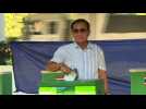 Thai junta leader votes in general election