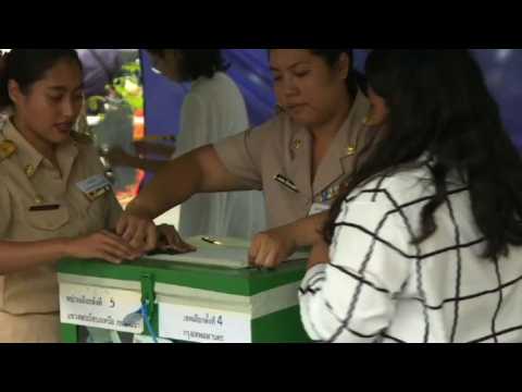 Polls close in Thailand's first election since 2014 coup